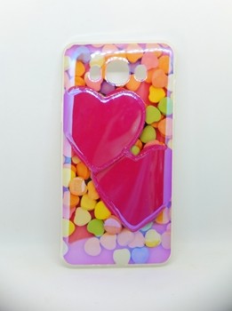Накладка Light Series для Samsung J5 (2015) J500 Candy Hearts-0