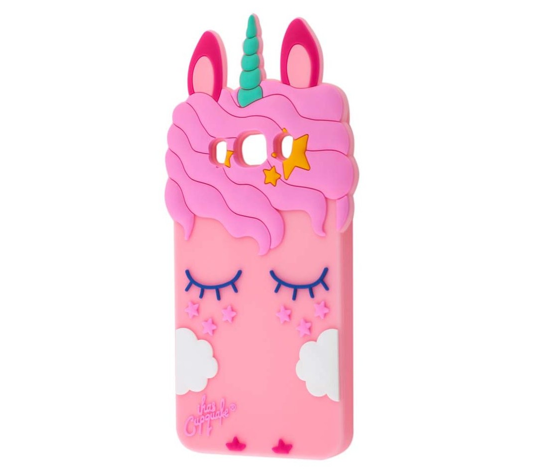 Накладка My Little Pony Unicorn для Samsung J7 (2016) J710 рожева-0