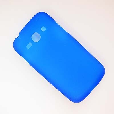 Накладка для Samsung S7270/7272/7275 синій силікон-0