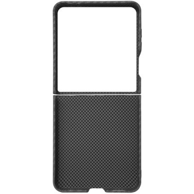 Чохол Piblue Kevlar series (SAM-04) для Samsung Z Flip 7 (Чорний)-1