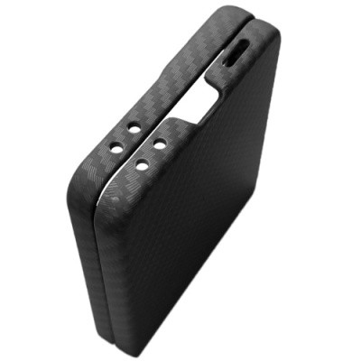 Чохол Piblue Kevlar series (SAM-04) для Samsung Z Flip 7 (Чорний)-2