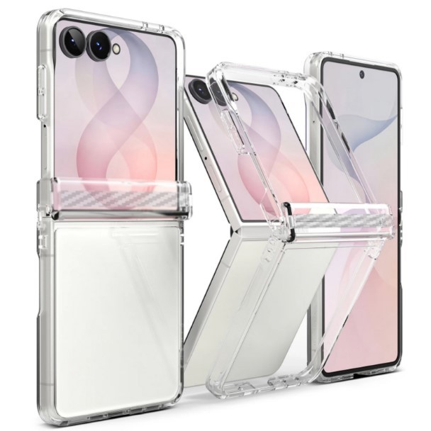 Чохол PC Pure Case для Samsung Galaxy Z Flip 8 (Clear)-1