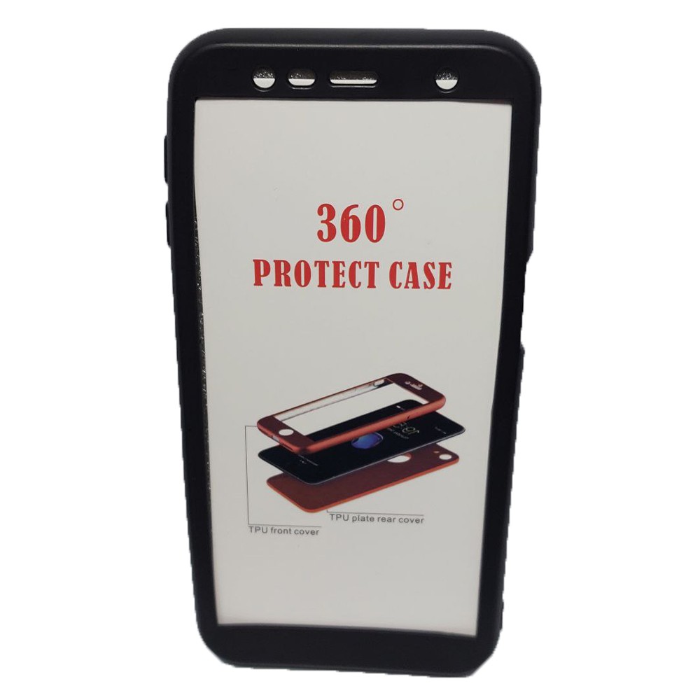 Накладка 360 Protect для Samsung J6 Plus J610 чорна-1