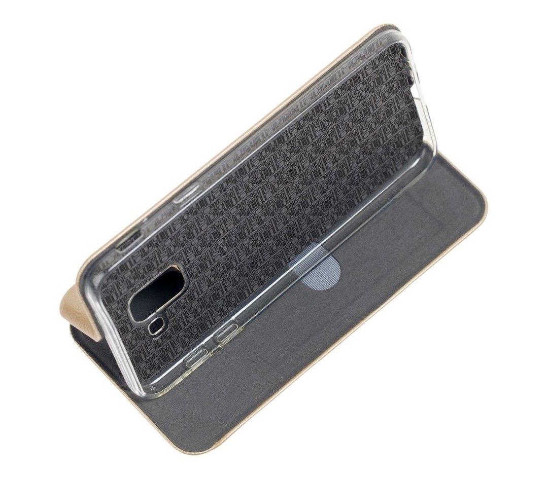 Книжка Premium для Samsung J6 Plus (2018) J610  золота-2