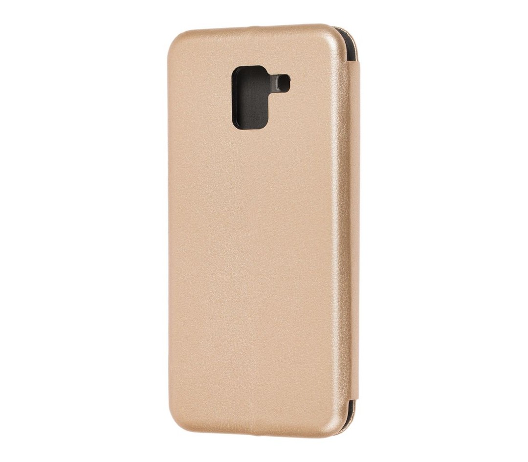 Книжка Premium для Samsung J6 Plus (2018) J610  золота-1