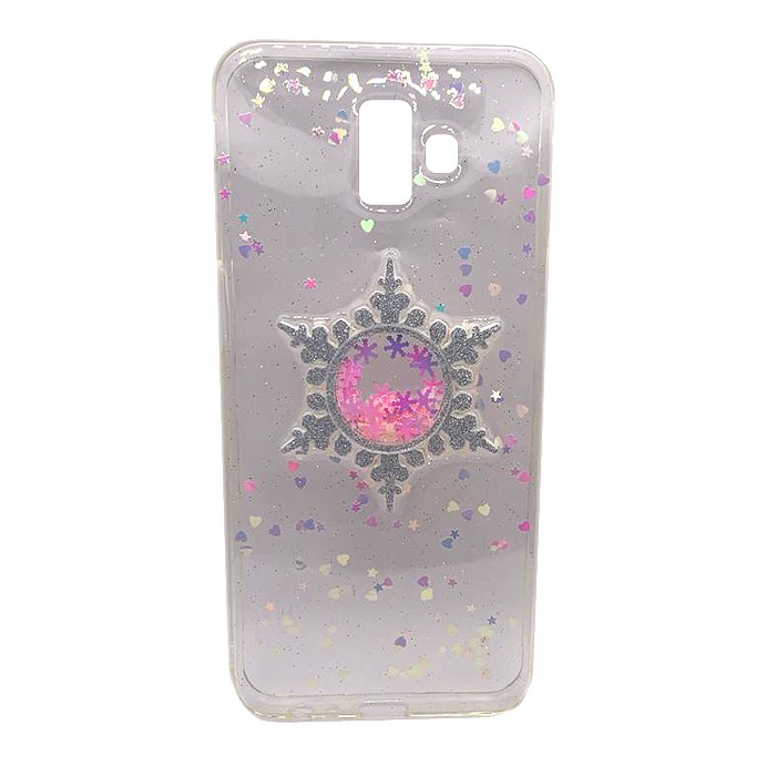 Накладка TOYS для Samsung J6 Plus (2018)/J615 сніжинка-0
