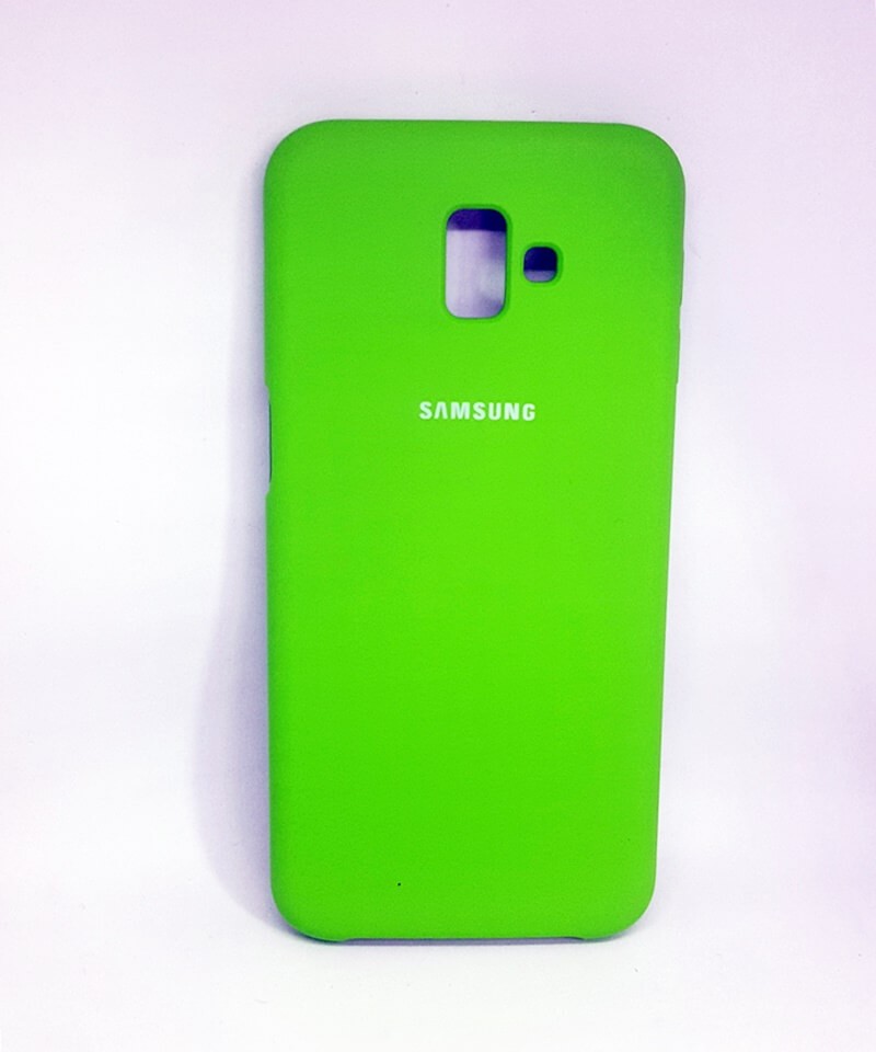Silicone Case для Samsung J6 Plus (2018)/J615 (Green)-0