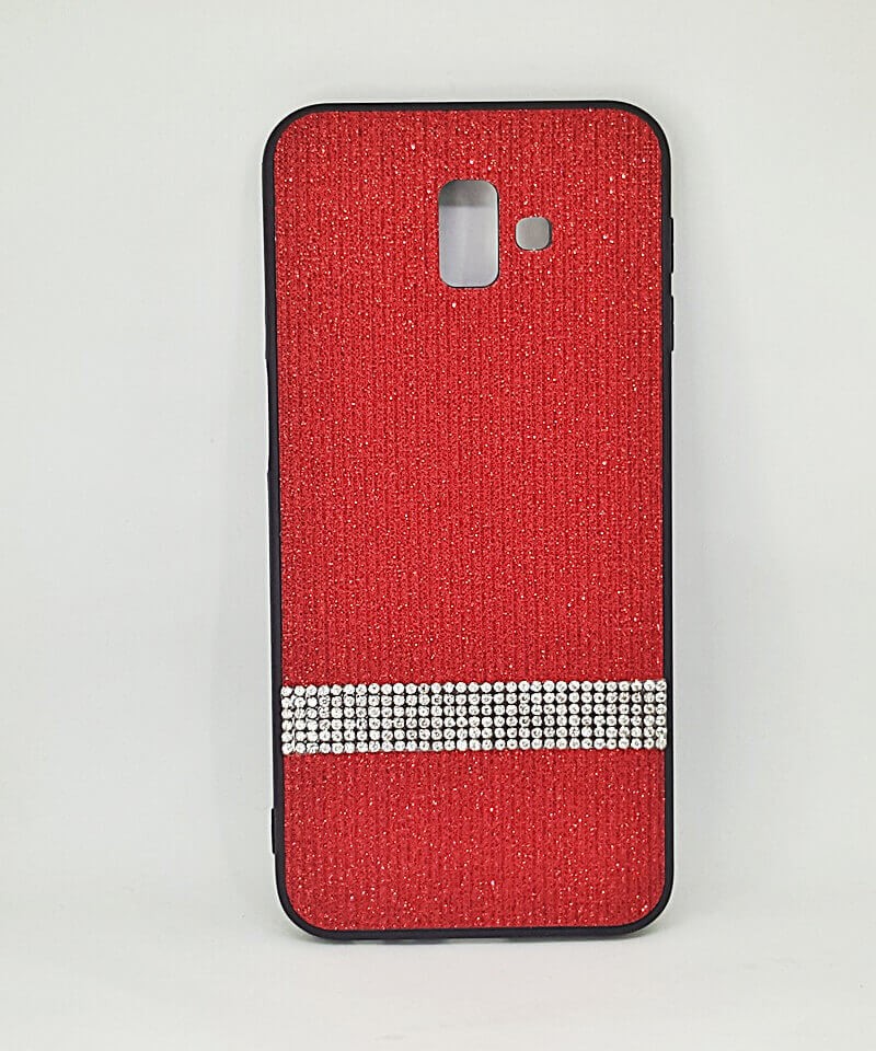 Накладка SW Shine для Samsung J6 Plus (2018) червона-0