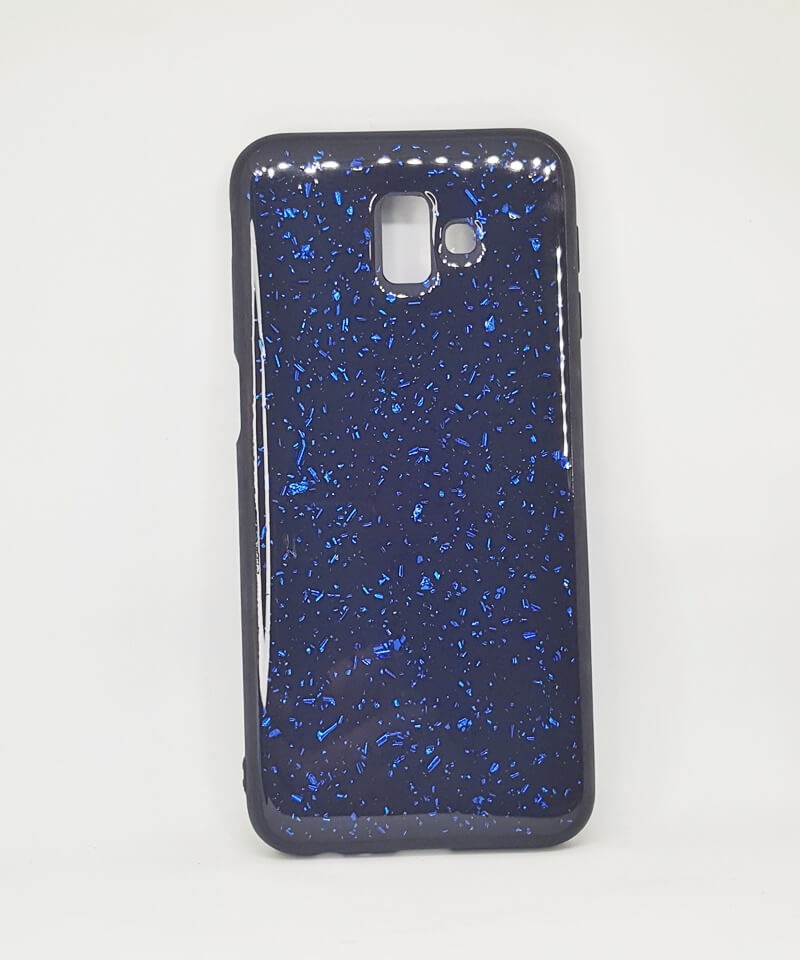 Накладка Confetti для Samsung J6 Plus синій-0