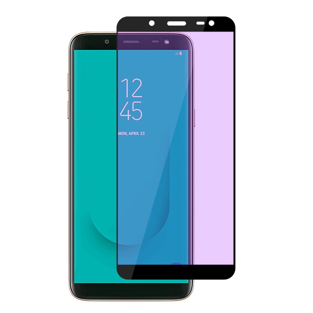 Захисне скло Eye Protection для Samsung J6 Plus з чорною рамкою матове (м`яка упаковка)-0