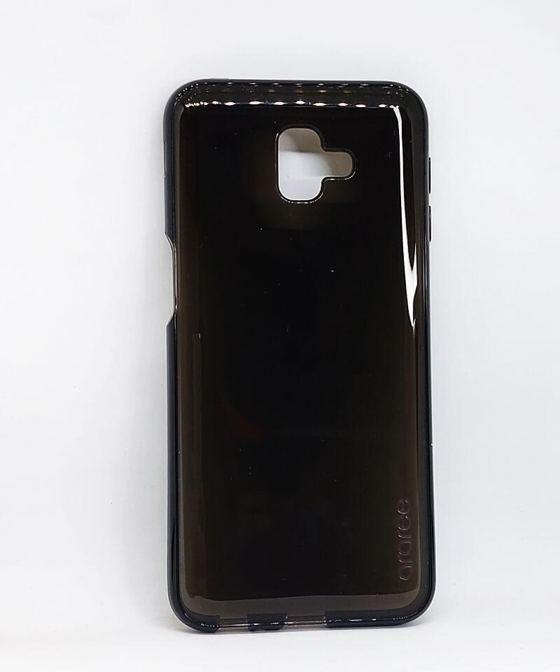 Накладка Cover для Samsung J6 plus чорна (силіконова)-0