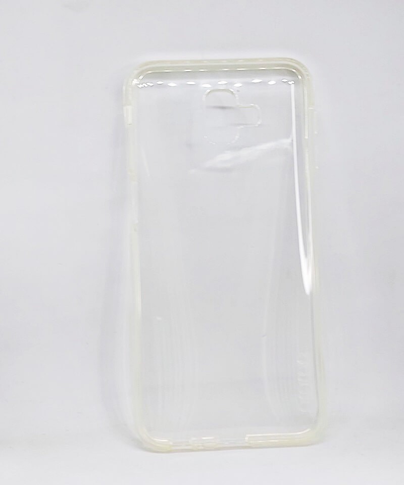 Накладка Cover для Samsung J6 plus прозора (силіконова)-0
