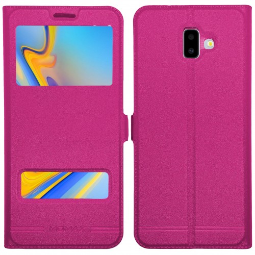 Книжка Moмax for Samsung J6+ Pink-0