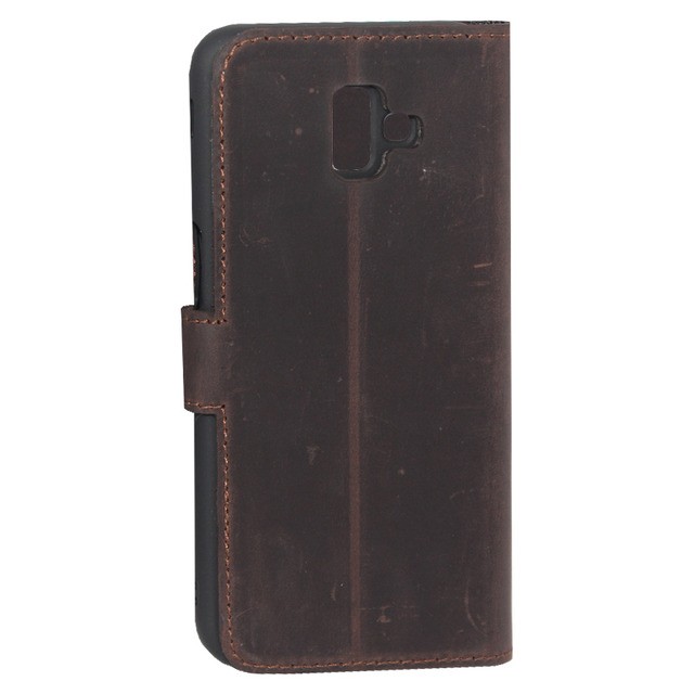 Книжка MAVIS Bring Joy для Samsung J6 Plus Dark brown-1