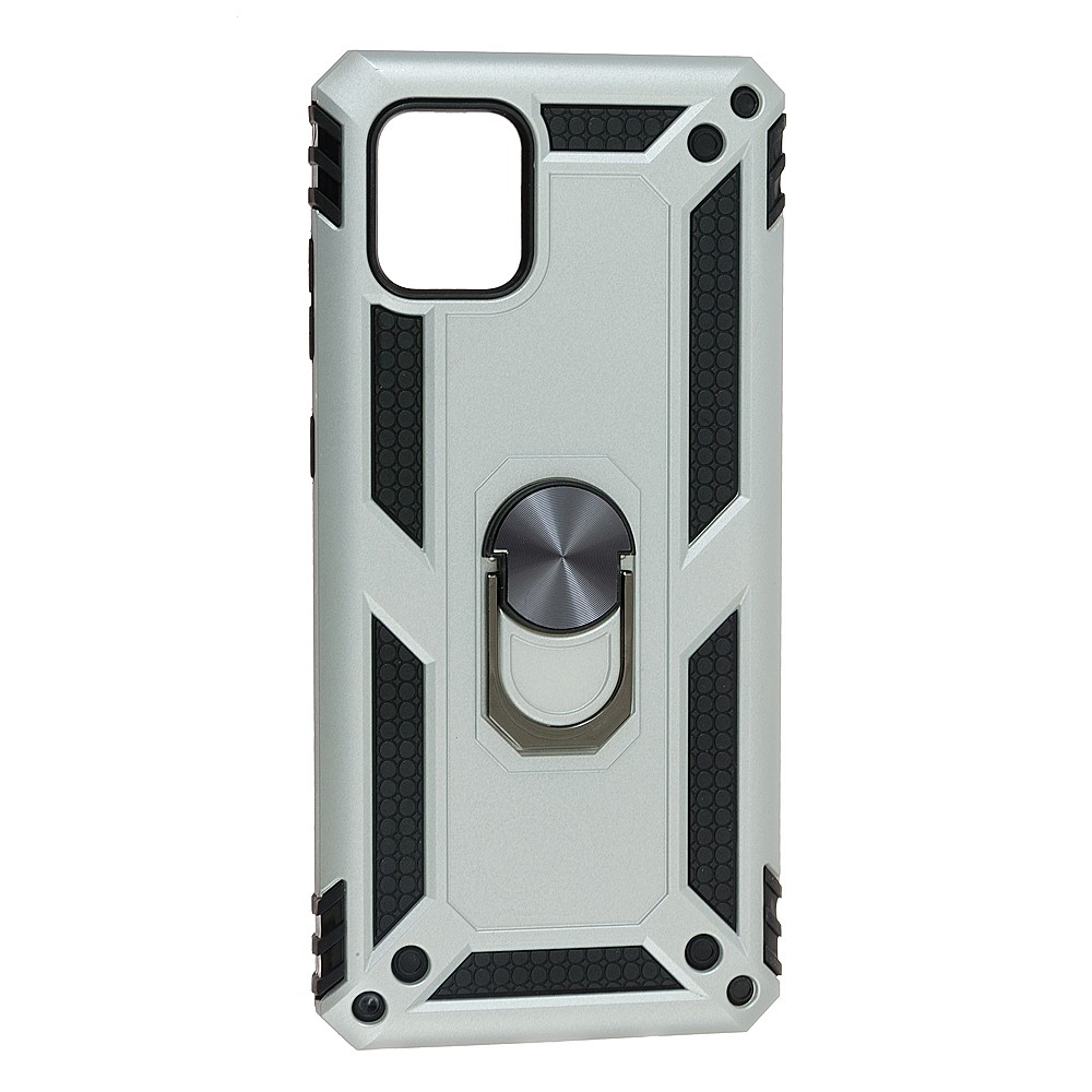 Чохол Armor 2.0 для Samsung Note 10 Lite 2020  Silver-0