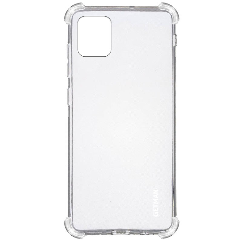 Накладка GETMAN Ease logo WXD для Samsung Note 10 Lite прозора протиударна-0