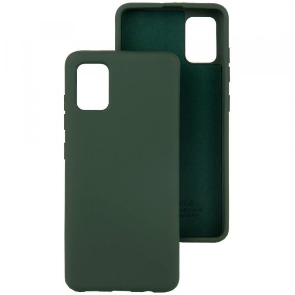 Silicone Cover Full without Logo (A) для Samsung Note 10 Plus (Forest Green)-0