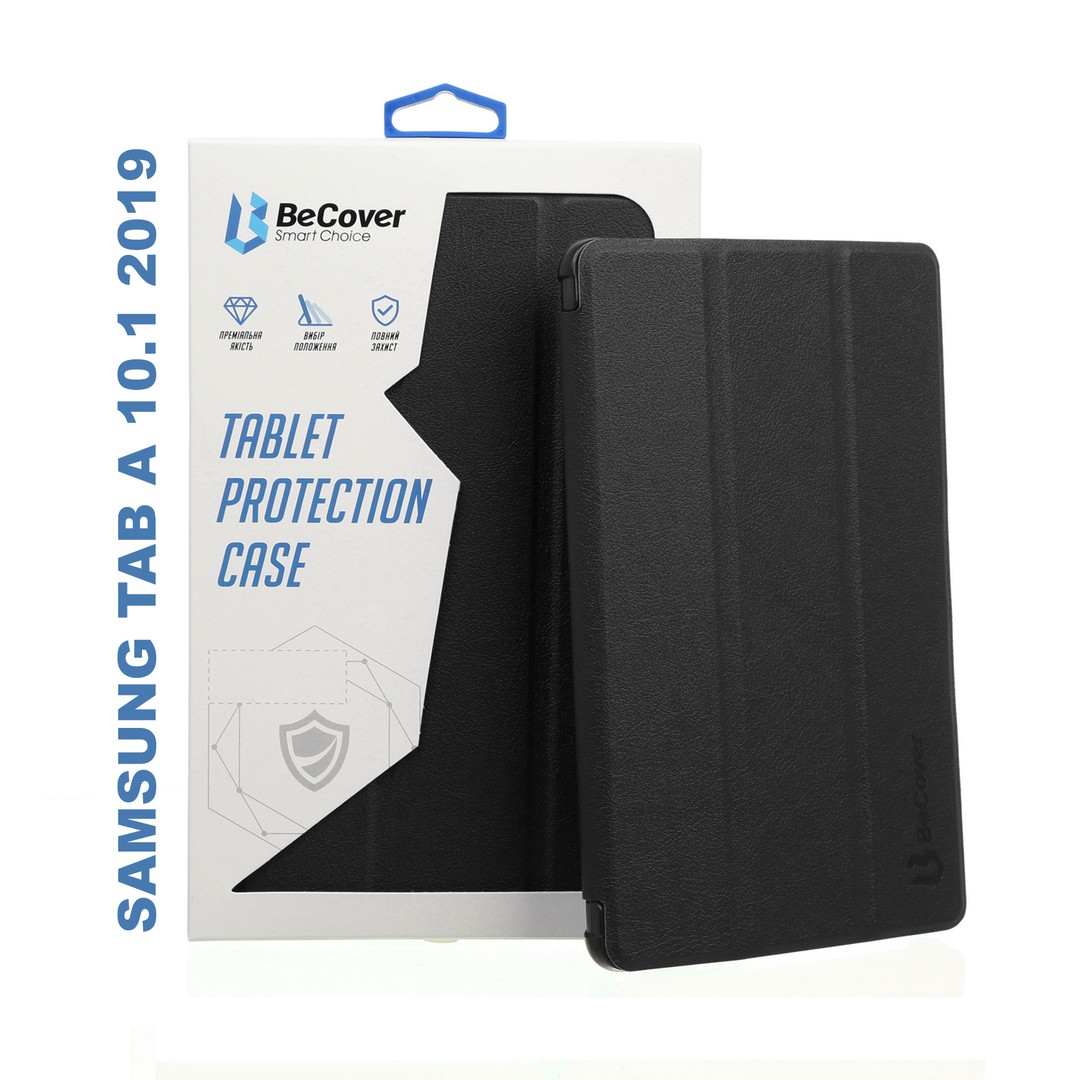 Чохол-книжка BeCover Smart Case для Samsung Galaxy Tab A 10.1 (2019) T510/T515 Black-0