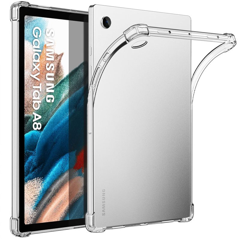 Накладка Silicone Clear для Samsung TAB A8 2021 (10.5") прозора силіконова-0