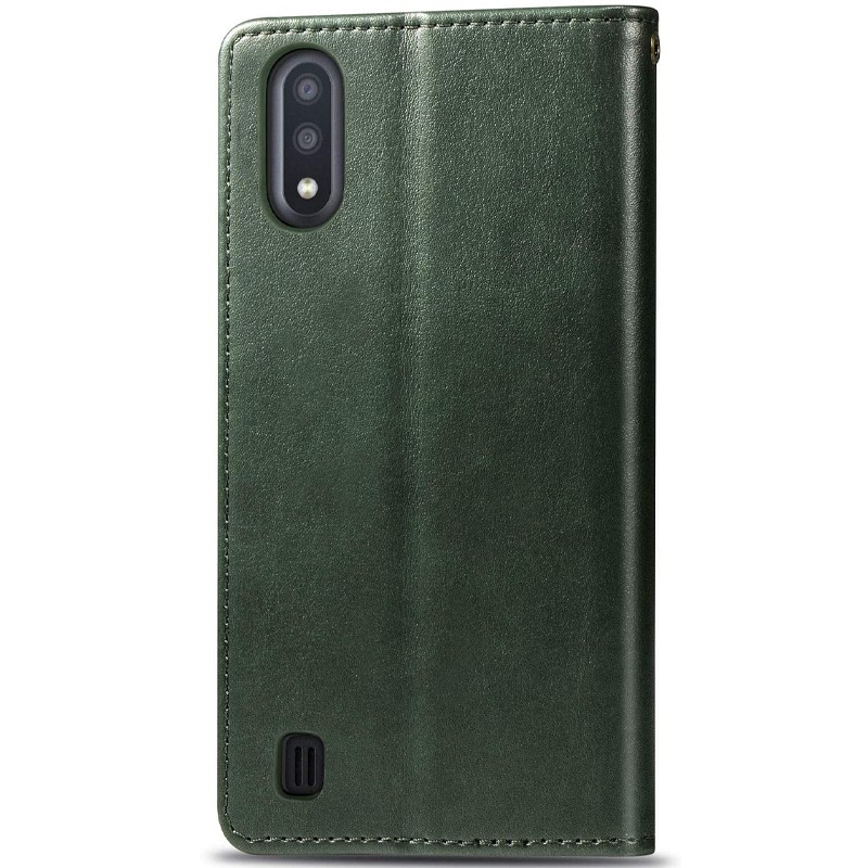 Книжка GETMAN Gallant для Samsung A01 зелена-1