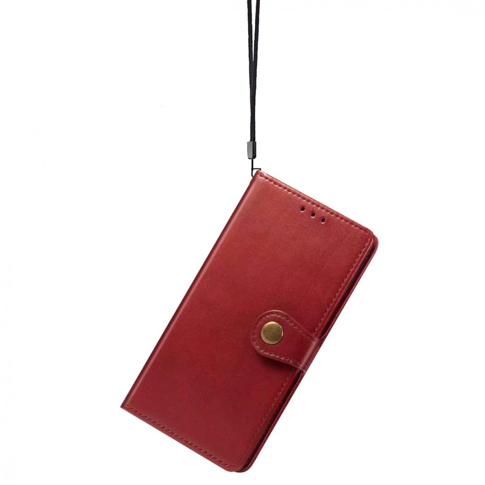 Книжка GETMAN Gallant для Samsung A01 червона-3
