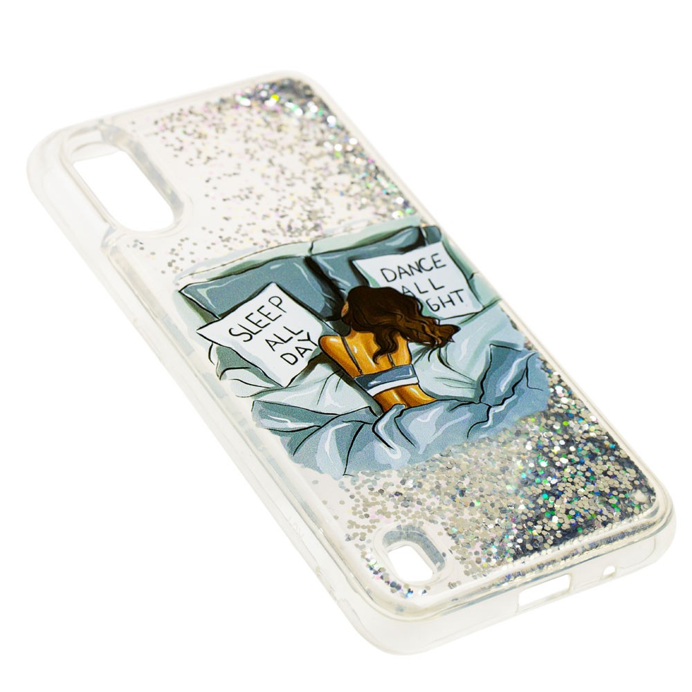 Накладка Fluid Painted для Samsung A01 "Sleep"-1