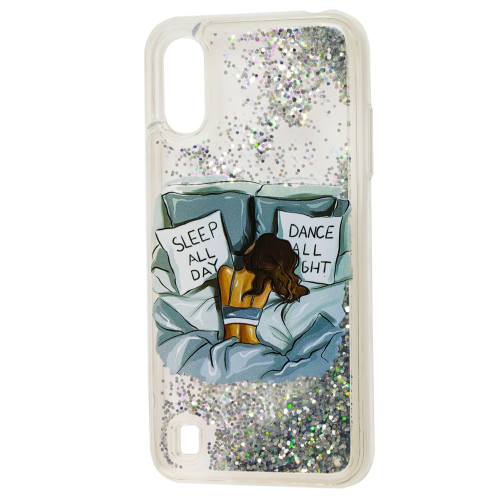 Накладка Fluid Painted для Samsung A01 "Sleep"-0
