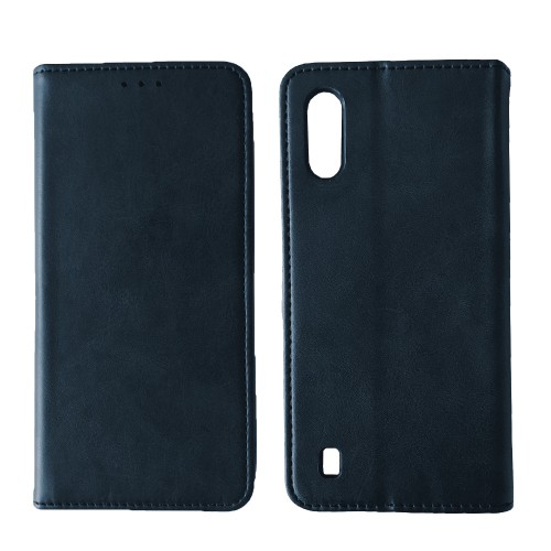 Книжка Black TPU Magnet для Samsung A01/M01 Синя-0
