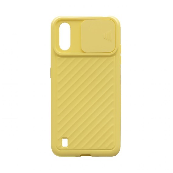 Накладка Camshield для Samsung A01 (A015) жовта-0