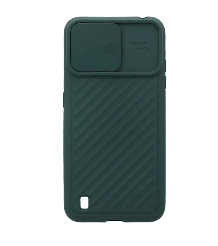Накладка Camshield для Samsung A01 (A015) зелена-0