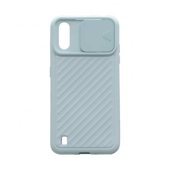 Накладка Camshield для Samsung A01 (A015) бірюзова-0