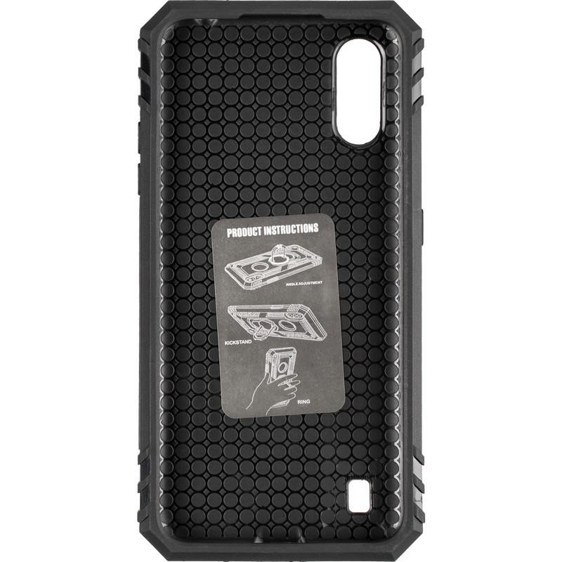 Накладка під магнітний тримач Serge Ring для Samsung A01 (A015)  Black-1