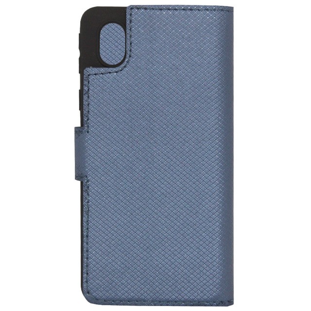 Книжка Bring Joy для Samsung A01 Core A013/M01 Core карбон синій-1