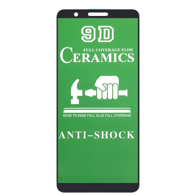 Гнучке скло Ceramic для Samsung A01 Core/M01 Core глянцеве з чорною рамкою-0
