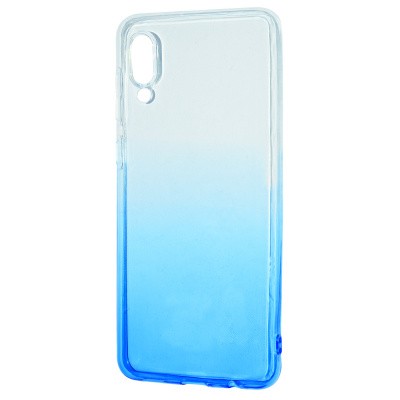 Накладка Gradient Design для Samsung A02 (white/blue)-0