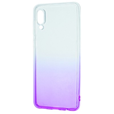 Накладка Gradient Design для Samsung A02 (white/purple)-0