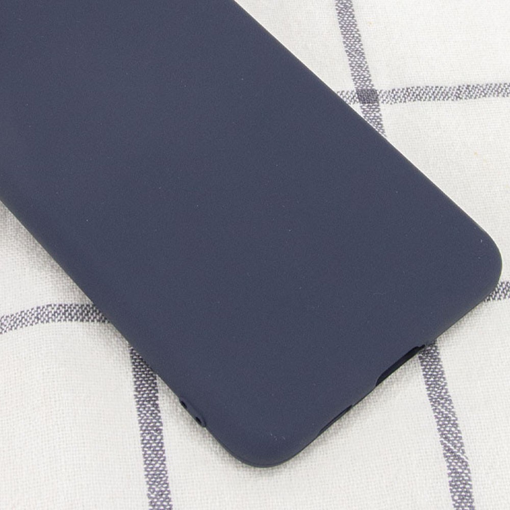 Silicone Cover Full without Logo (A) для Samsung A02 (Midnight Blue)-1