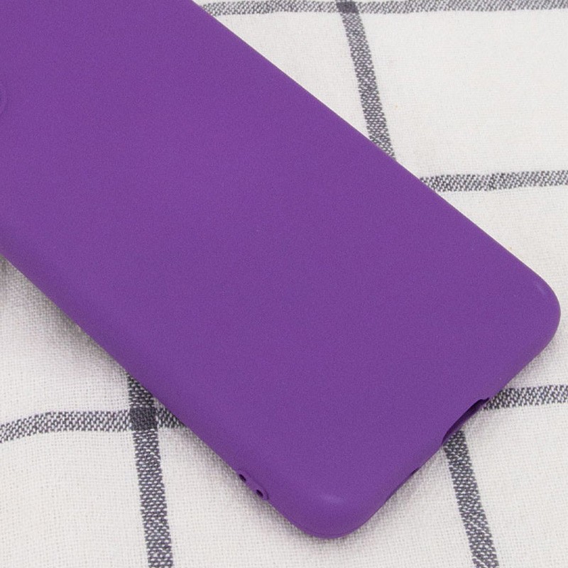Silicone Cover Full without Logo (A) для Samsung A02 (Purple)-1