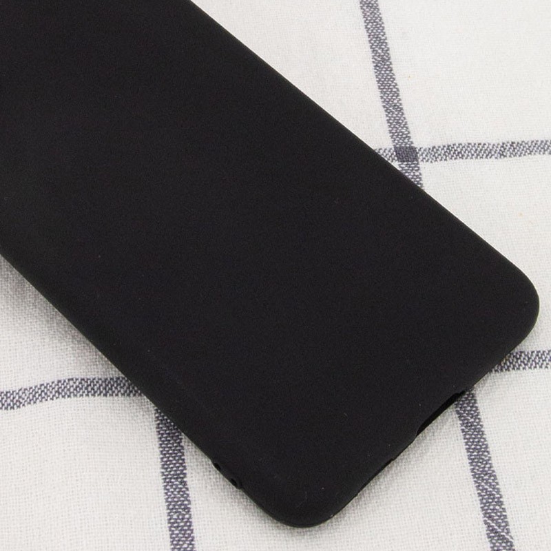 Silicone Cover Full without Logo (A) для Samsung A02 (Black)-1