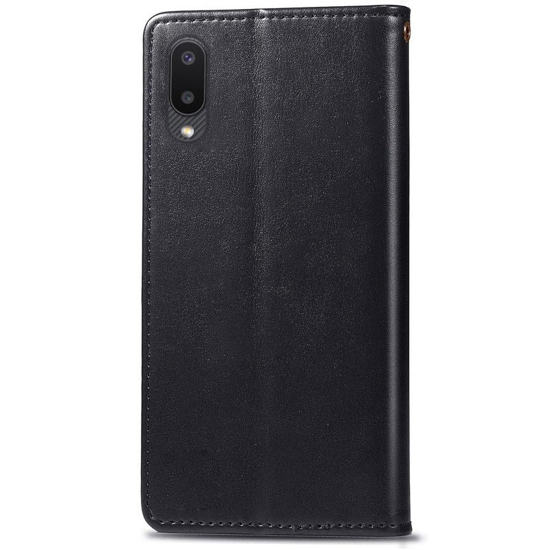 Книжка GETMAN Gallant для Samsung A02 чорна-1