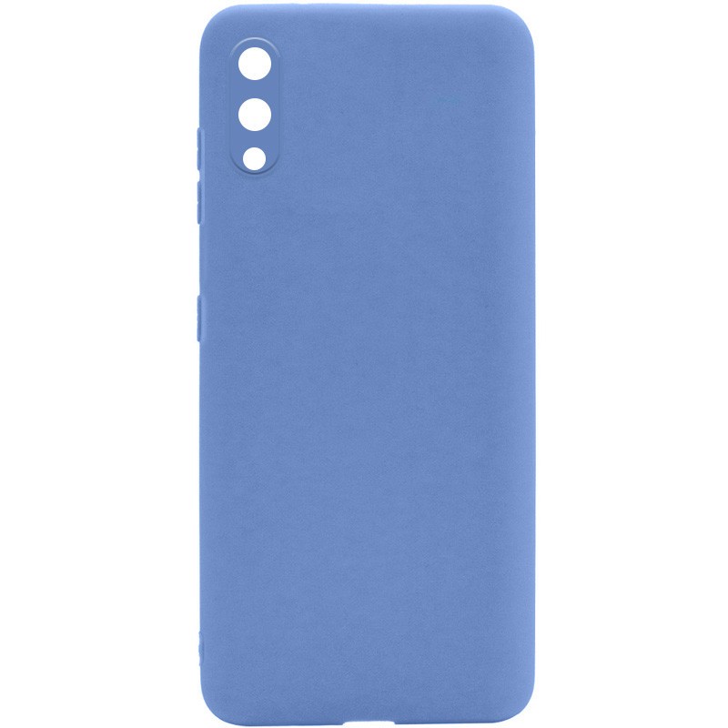 Накладка Candy Full Camera для Samsung A02 (Mist Blue)-0