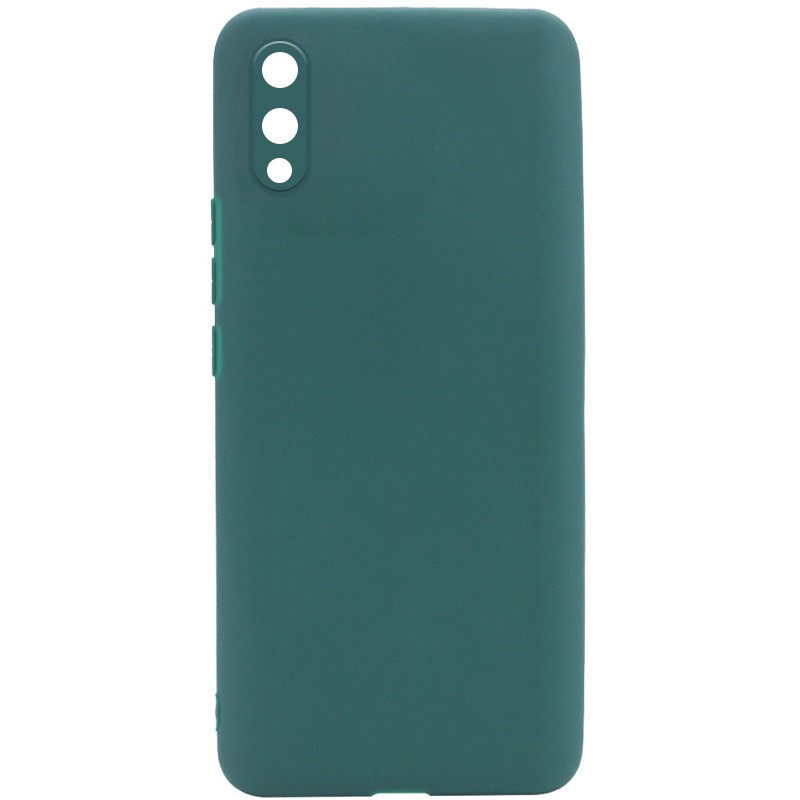 Накладка Candy Full Camera для Samsung A02  (Forest Green)-0