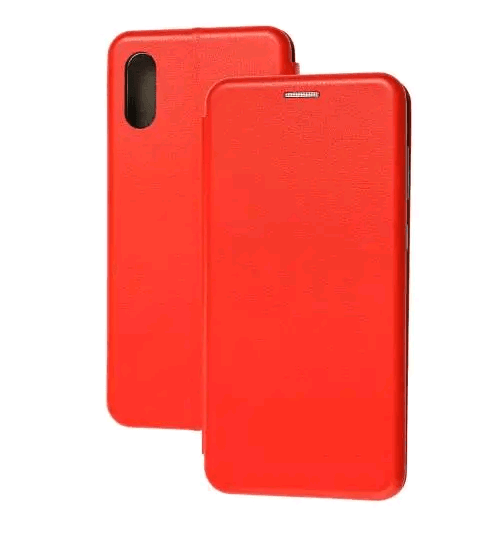 Книжка Premium для Samsung A02 червона-1