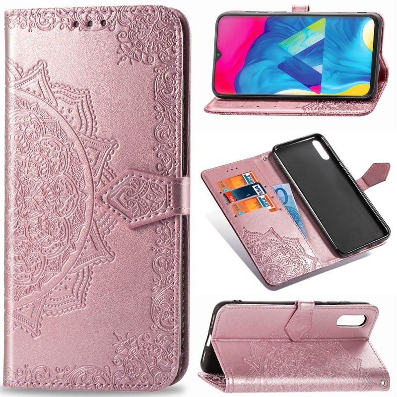 Книжка Art Case для Samsung A02 рожева-0
