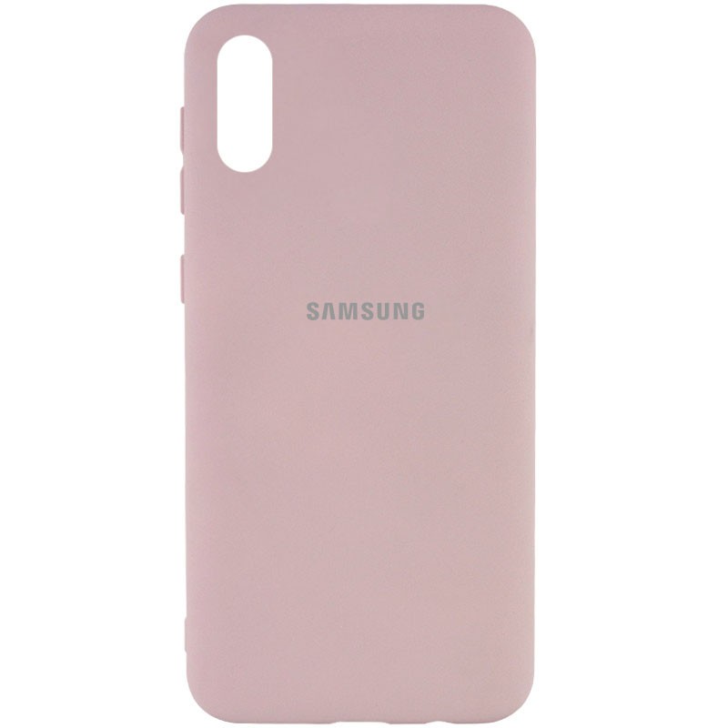 Silicone Cover My Color Full Protective (A) для Samsung A02 (Pink Sand)-0