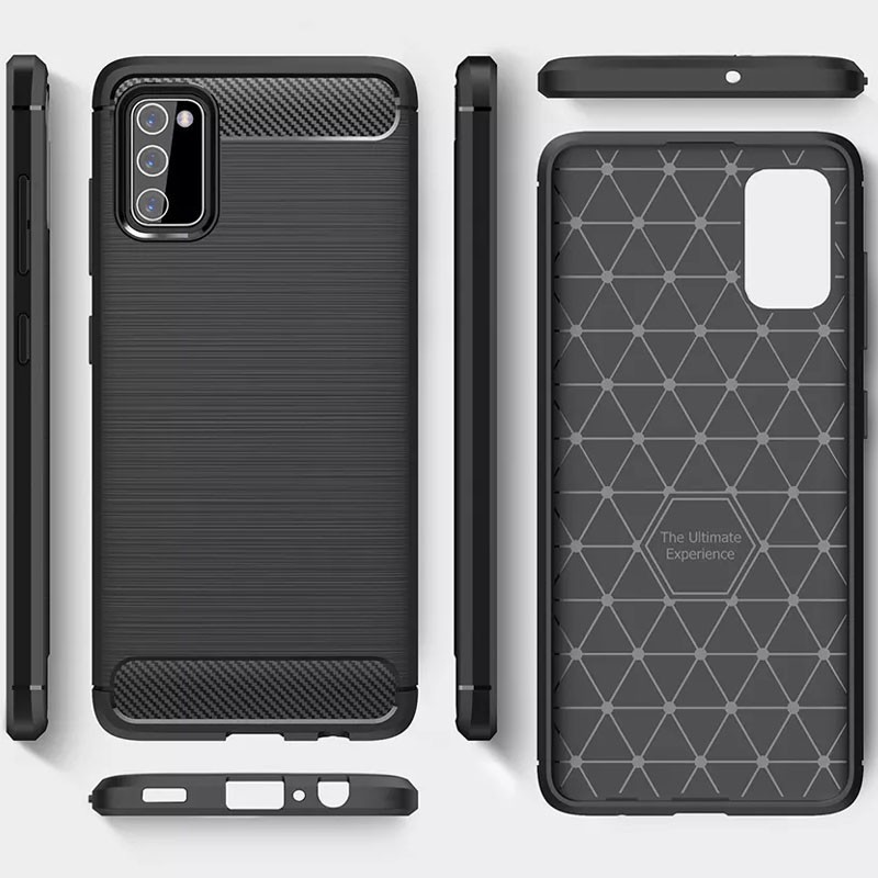 Накладка Ultimate Experience для Samsung A02s/M02s чорна-0