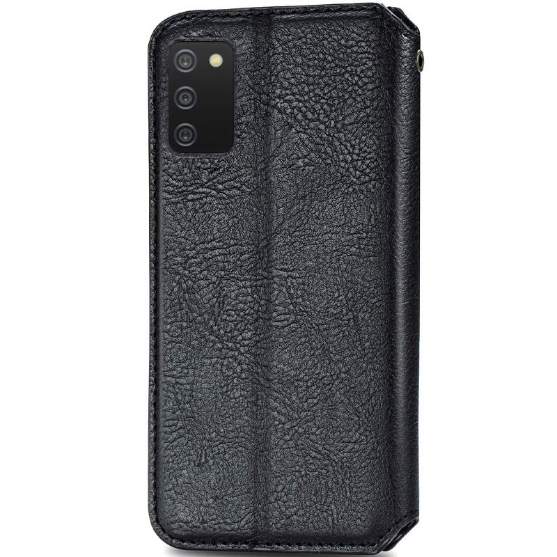 Книжка GETMAN Cubic для Samsung A02s/M02s чорна-1