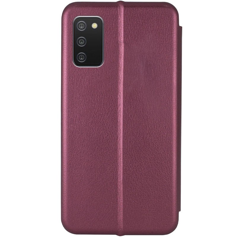 Книжка Premium для Samsung A02s/M02s бордова-1