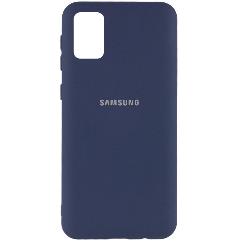 Silicone Cover My Color Full Protective (A) для Samsung A02s/M02s (Midnight Blue)-0