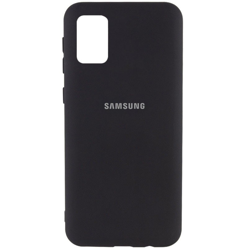 Silicone Cover My Color Full Protective (A) для Samsung A02s/M02s (Black)-0